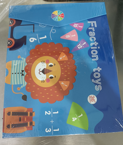🧩🎨 Magnetisches Bruchpuzzle für Kinder – Entwickelt Feinmotorik & Lernspaß ✨🛡️ Sicher und langlebig für kreative Entdeckungen
