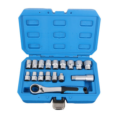 ⏰【 Limitiertes Angebot – 50% Rabatt】💪17/29 STK Core Ratsche Socket Schraubenschlüssel Kit