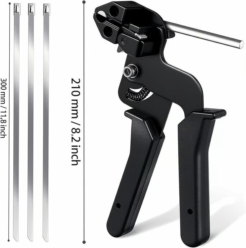 ⏰【Limitiertes Angebot – 50% Rabatt】Hochleistungs-Kabelbinderwerkzeug aus Edelstahl