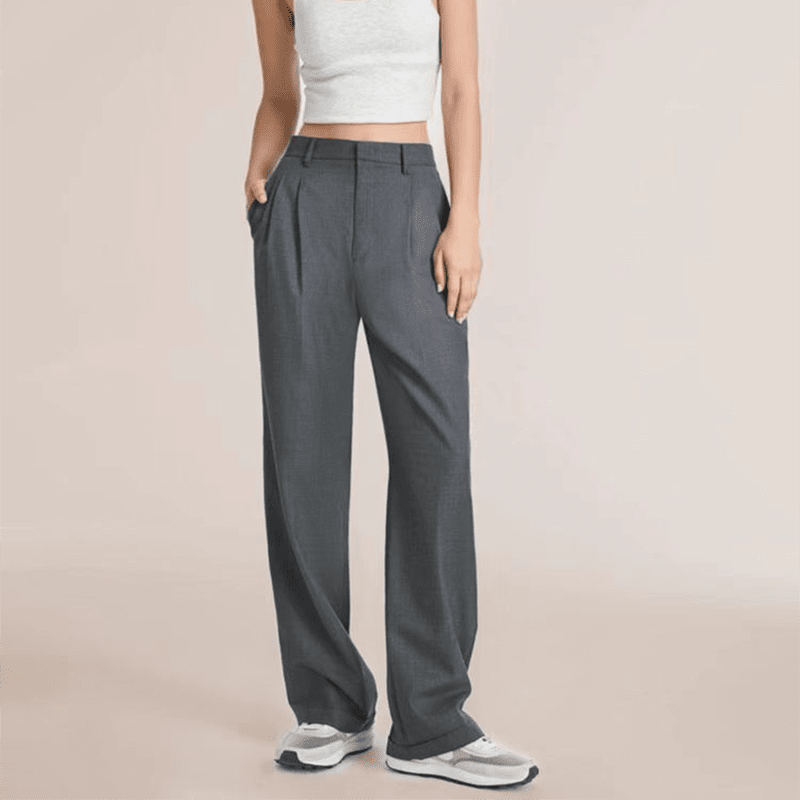 🔥Die neuen Modelle 2026 sind da!✨🔥Die mühelos taillierte Hose mit weitem Bein💞
