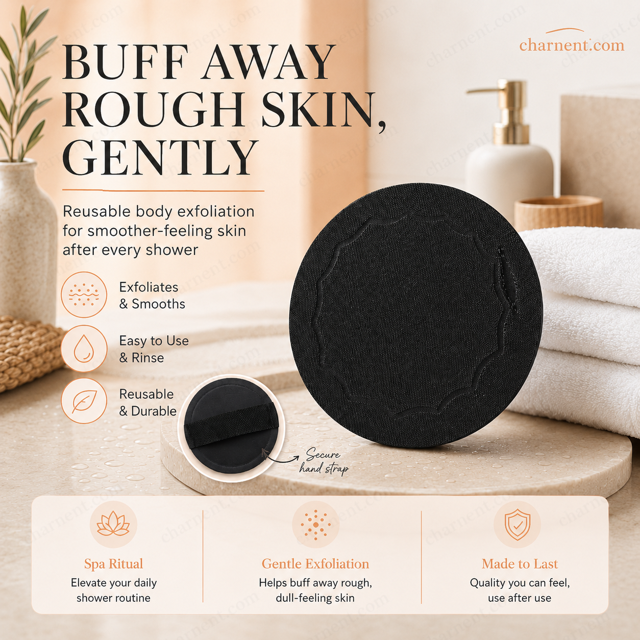 🚿  Zwei zum Preis von einem  Wiederverwendbare Peeling-Pads | Sanft für glatte, frische Haut🧖‍♀️