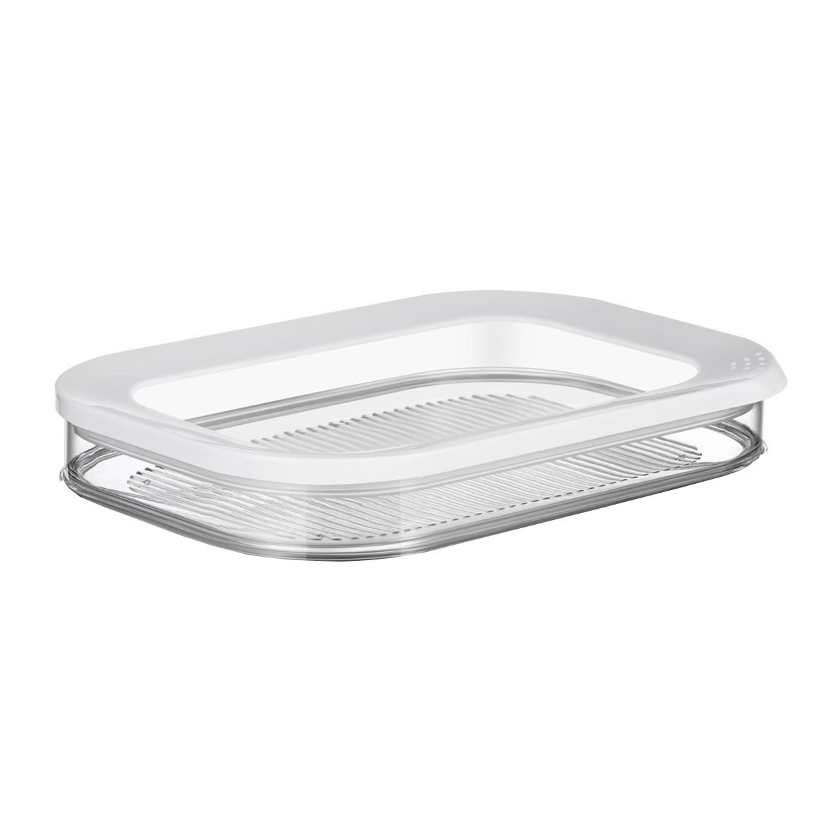 🥗 50% RABATT! 🧊 Frischhaltedose mit Deckel – Transparent, für Kühlschrank & Gefrierfach ✨