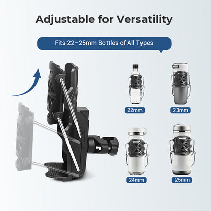 🎁 Kaufe 2, erhalte 1 GRATIS! 🚴‍♂️✨ Adaptiver Fahrradflaschenhalter – Praktisch und universell passend 🌟💧