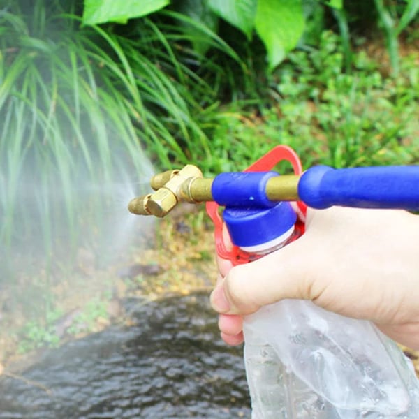 💧 50% RABATT! 🌱 Doppelseitiger Kupferstab Manuell Sprühpistole – Verstellbares Mundstück & Perfekt für Blumenbewässerung ✨