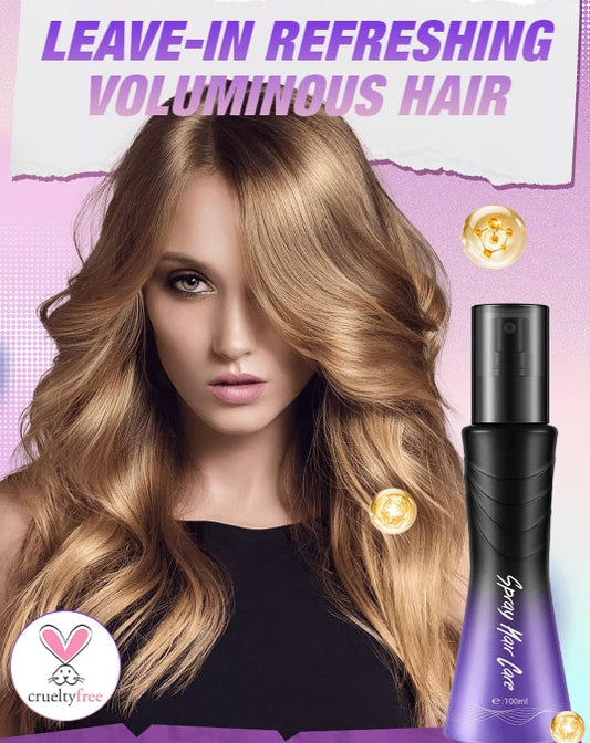🔥Heiße Aktion 49% RABATT🎁Leave-In Erfrischendes Volumen-Spray für Haarpflege, Nicht-Klebrig💕