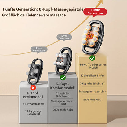 💥Heißer Verkauf 50% Rabatt💝16-Antrieb 8-Kopf-Massagepistolen-Set💝