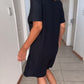 🔥2025 Neue Produkte🔥V-Ausschnitt Twist-Kleid mit kurzen Ärmeln