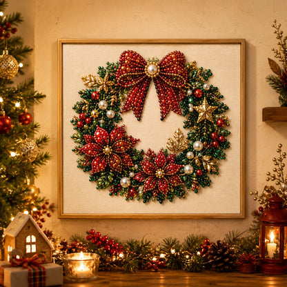 💎 -50% RABATT | 🎅Weihnachts-Diamond-Painting-Set – Kreativer Bastelspaß für Groß & Klein