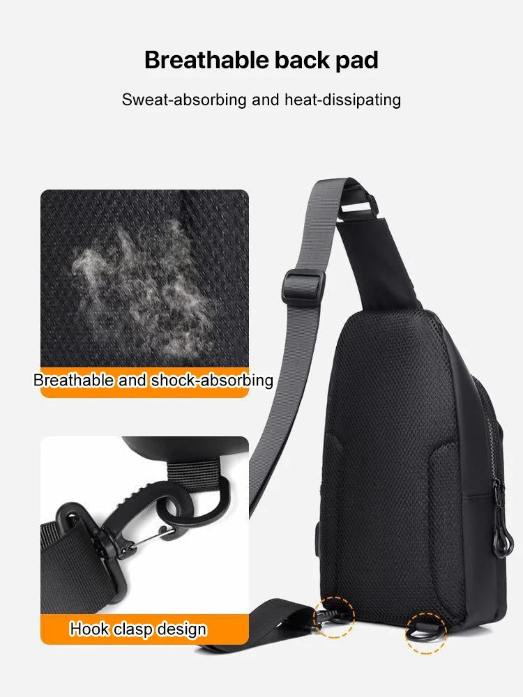 🎯✨50% RABATT – LIMITIERTES ANGEBOT! Oxford-Stofftasche für die Brust 👜💥