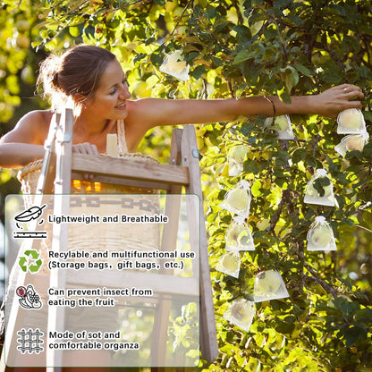 🔥🔥Mehr kaufen – mehr sparen!🥝🍊🍇Fruchtschutzbeutel – Effektiver Schutz für Ihre Früchte!