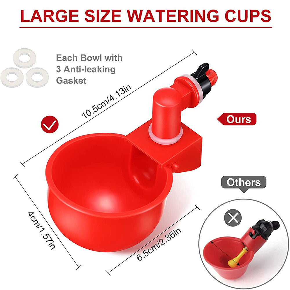 🐔50% RABATT⏰ Automatischer Wasserspender für Hühner – hält Wasser sauber und frisch für gesunde Aufzucht💧