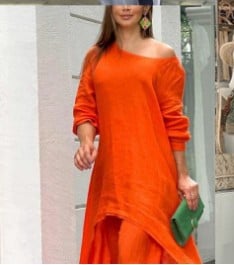 💥💕Spezielles Anti-Saison-Angebot! 💥💕Damen Fest Farbe Leinen Mode Casual Anzug💃