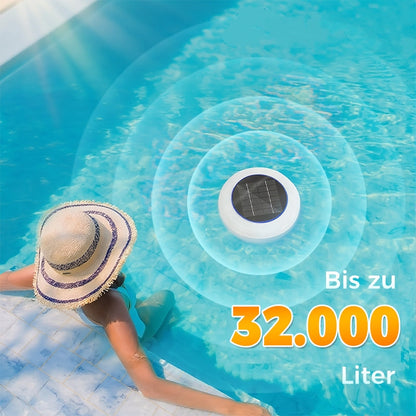🌞💧 50% RABATT! Solar-Ionisator für dauerhaft glasklares Schwimmbadwasser – Reduziert Chlor bis zu 80%, umweltfreundlich & wartungsarm ✨