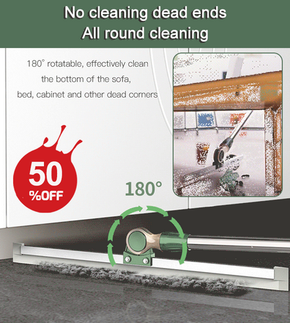 💦Remove Dust and Stain 5-in-1 Function, Magic Broom Sweeper