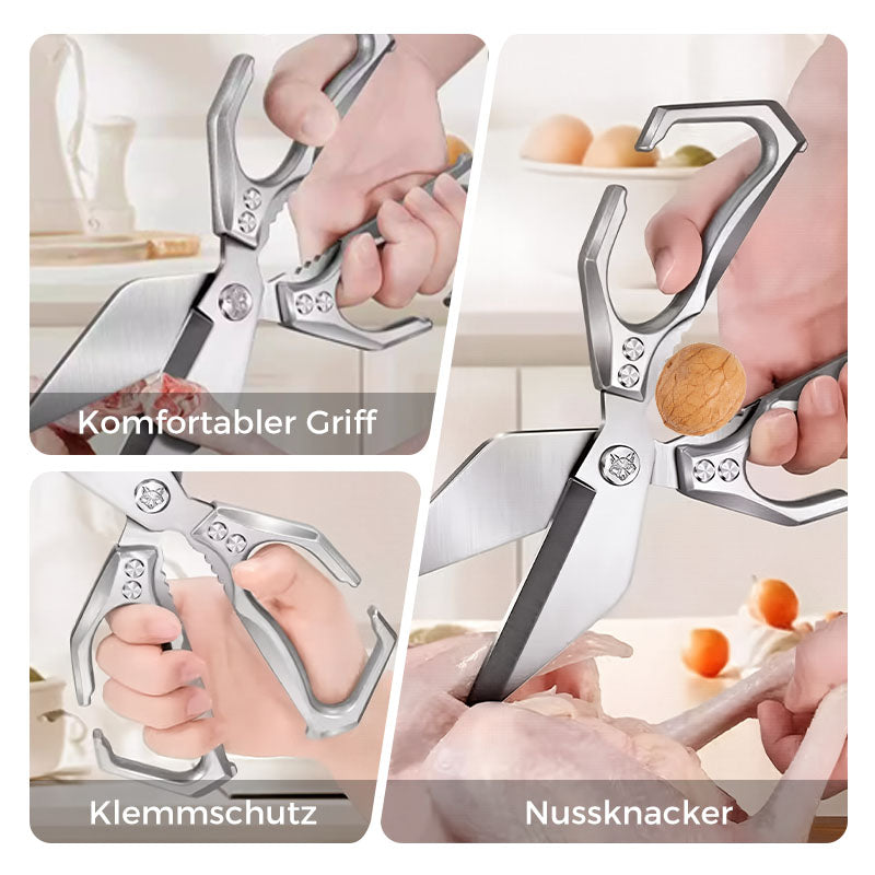 💪Multifunktionale Hochleistungs-Küchenschere✂️