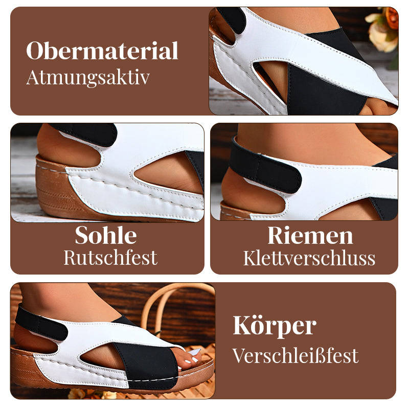 🔥HOT SALE-50% OFF🔥Ultra-bequeme orthopädische Sandalen mit schrägem Absatz für Frauen