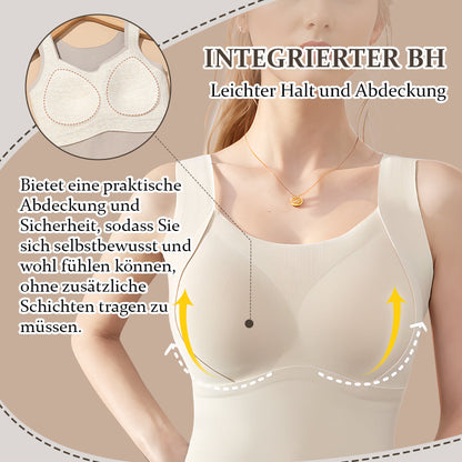 ✨2025 Neu💖Verdicktes, warmes Tanktop mit integriertem BH