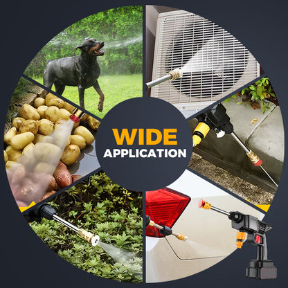 💥Heißer Verkauf 50% Rabatt🚗Schnurlose tragbare Multifunktions-Hochdruckwasserpistole