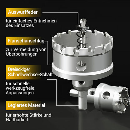 Frühlingsangebot Jetzt bestellen und 60 % Rabatt sichern  Hartmetall-Lochfräser für Metall🔥