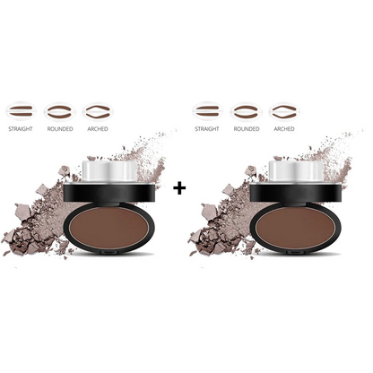 ✨ 1 kaufen, 1 gratis! 🖌️ Augenbrauen-Stempelset mit Applikator, wasserfest, bis zu 24 Std. Halt