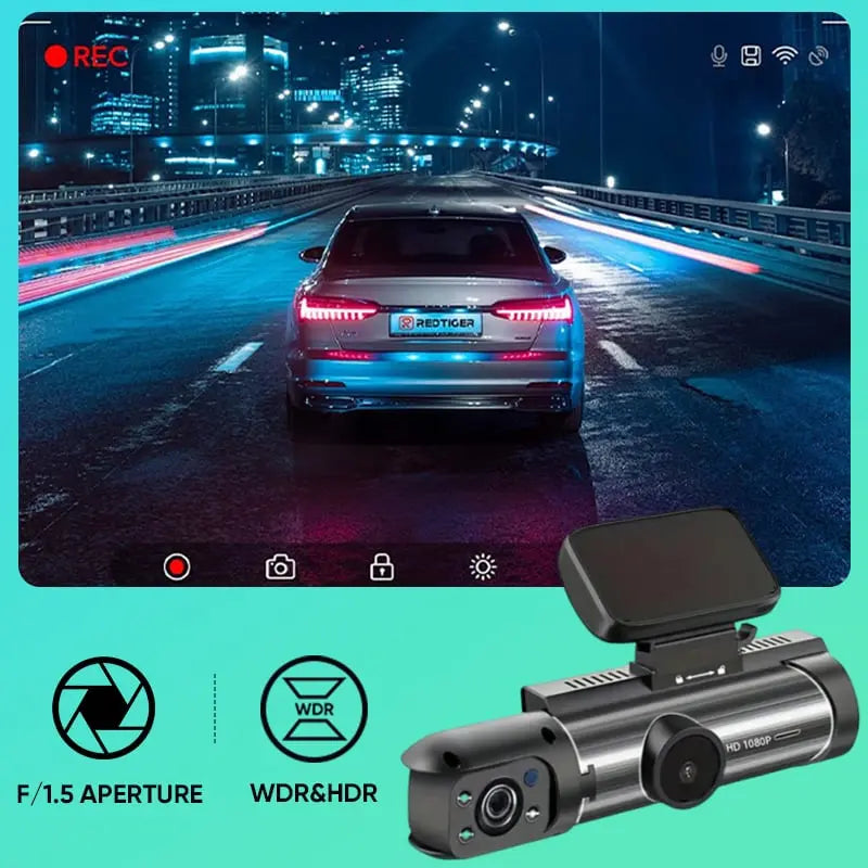 🚗 Doppelkamera-Dashcam mit 170° Weitwinkel & 1080p HD – Jetzt mit 50% Rabatt!