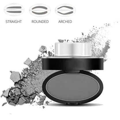 ✨ 1 kaufen, 1 gratis! 🖌️ Augenbrauen-Stempelset mit Applikator, wasserfest, bis zu 24 Std. Halt