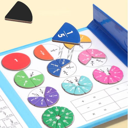 🧩🎨 Magnetisches Bruchpuzzle für Kinder – Entwickelt Feinmotorik & Lernspaß ✨🛡️ Sicher und langlebig für kreative Entdeckungen
