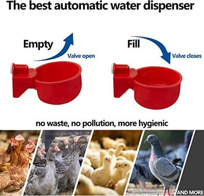 🐔50% RABATT⏰ Automatischer Wasserspender für Hühner – hält Wasser sauber und frisch für gesunde Aufzucht💧