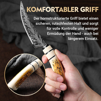 🔥Scharfe Geweih-Ausbeinmachete mit Machete und Geschenkbox🔥