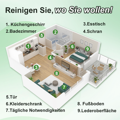 🧽🌸✨Kaufen Sie 3 und geben Sie 2🌸Kraftvoller Mehrzweckreiniger – sanfte Formel