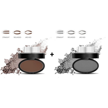 ✨ 1 kaufen, 1 gratis! 🖌️ Augenbrauen-Stempelset mit Applikator, wasserfest, bis zu 24 Std. Halt