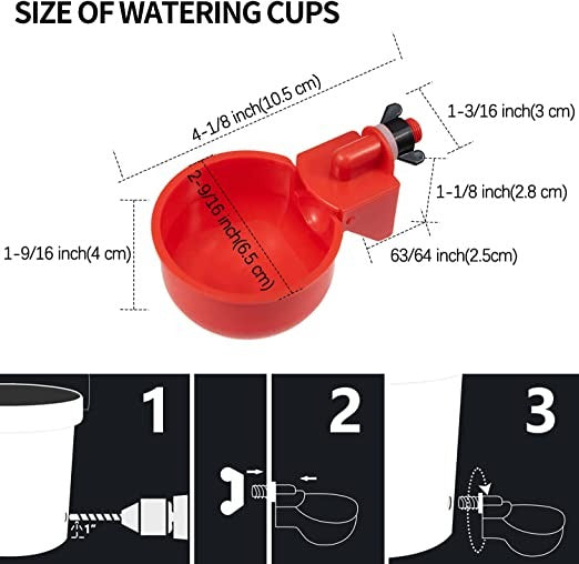 🐔50% RABATT⏰ Automatischer Wasserspender für Hühner – hält Wasser sauber und frisch für gesunde Aufzucht💧