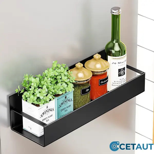 🔥Letzter Tag 40% Rabatt🔥Magnetisches Lagerregal ohne Lochen – Platzsparender Küchen-Organizer