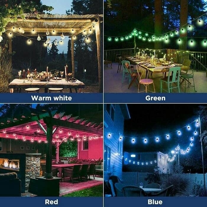 💎 40% RABATT! 💎 Wasserdichte Solar-LED-Lichtgirlanden – IP65, Fernbedienung & 10 Std. Laufzeit für Garten, Terrasse & Feste 🌞✨