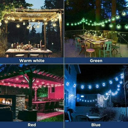 💎 40% RABATT! 💎 Wasserdichte Solar-LED-Lichtgirlanden – IP65, Fernbedienung & 10 Std. Laufzeit für Garten, Terrasse & Feste 🌞✨