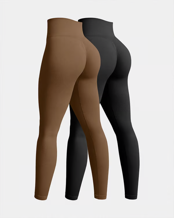 🔥Formende Trainings-Leggings mit hoher Taille und Bauchkontrolle🎁