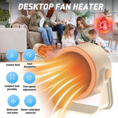 🔥 50% RABATT JETZT! 🎅 Mini Verstellbarer Raumheizer – Schnelle Wärme, Energieeffizient & Sicherheits-Überhitzungsschutz⚡