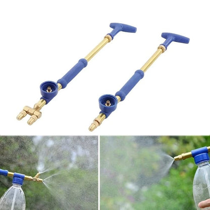 💧 50% RABATT! 🌱 Doppelseitiger Kupferstab Manuell Sprühpistole – Verstellbares Mundstück & Perfekt für Blumenbewässerung ✨