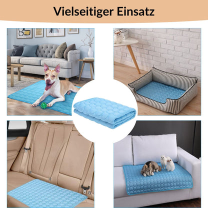 🐾 50% RABATT! ❄️ Premium Kühlmatte für Hunde & Katzen – Atmungsaktiv & waschbar – Perfekt für heiße Tage, Boden oder Sofa – bringt natürliche Abkühlung ohne Strom 🌿☀️