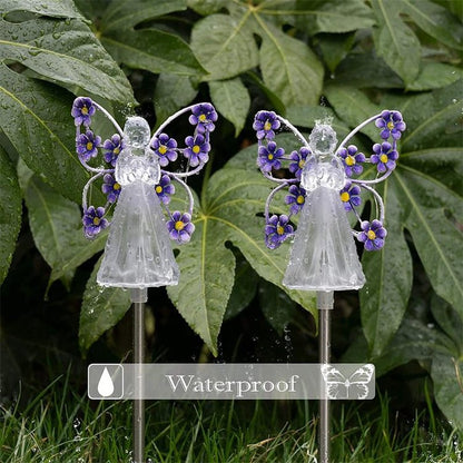 ⏳Zeitbegrenzt 50% Rabatt！🏡Garten Dekor Solarleuchte Engel Form