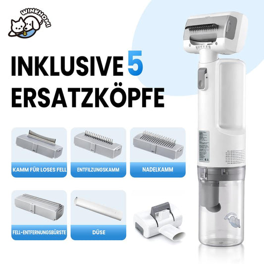 📢Mid-Season Sale: −50% nur für kurze Zeit⏰🐾 Multifunktionales Haustierpflegeset – leiser Elektro-Entfilzer & Felltrimmer für Katzen & Hunde, saugt lose Haare auf ✂️🔇