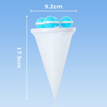 🧼50% RABATT BEFRISTETES ANGEBOT!✨Schwimmender Filterbeutel-Waschball für Waschmaschinen - Fängt Haare & Flusen mit Einfacher Reinigung für Badewanne, Waschbecken & Waschmaschine🐾📦