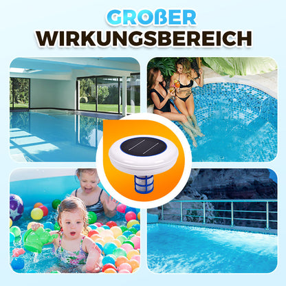 🌞💧 50% RABATT! Solar-Ionisator für dauerhaft glasklares Schwimmbadwasser – Reduziert Chlor bis zu 80%, umweltfreundlich & wartungsarm ✨