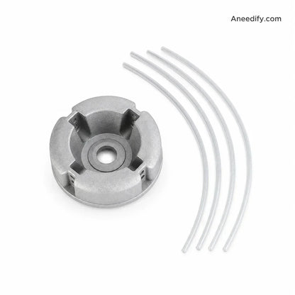 ⚙️ JETZT 50 % RABATT! 🌿 Aluminium-Trimmerkopf – 4-Faden-Schnitt & universelle Passform – robust & einfacher Fadenwechsel 🏡
