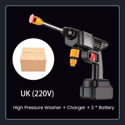 💥Heißer Verkauf 50% Rabatt🚗Schnurlose tragbare Multifunktions-Hochdruckwasserpistole