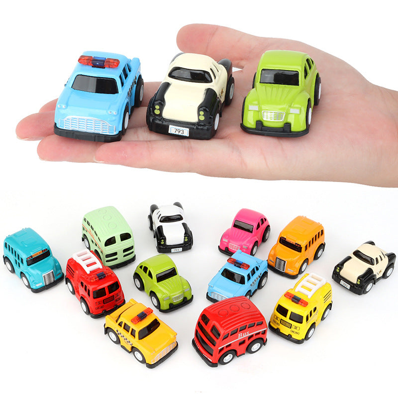 🚗 50% RABATT! 🧸 Cartoon-Spielzeugautos – Leuchtende Farben, ABS & langlebig – Perfekt als Geschenk ✨