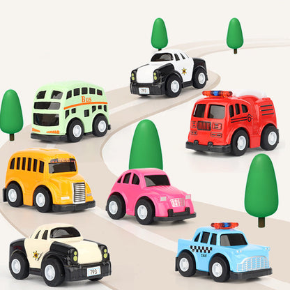 🚗 50% RABATT! 🧸 Cartoon-Spielzeugautos – Leuchtende Farben, ABS & langlebig – Perfekt als Geschenk ✨