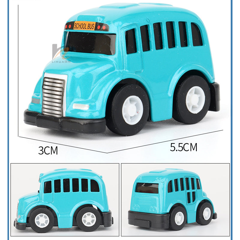 🚗 50% RABATT! 🧸 Cartoon-Spielzeugautos – Leuchtende Farben, ABS & langlebig – Perfekt als Geschenk ✨