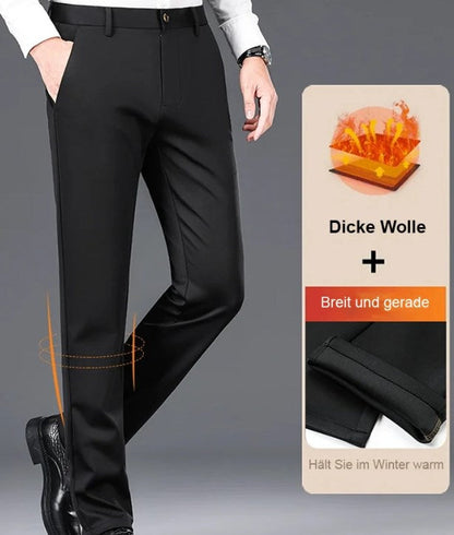🔥Heißer Verkauf🔥(50% Rabatt)Gerade Business-Hose aus Samt für Herren