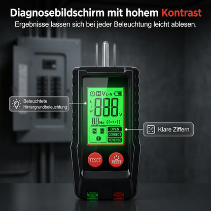 📢Mid-Season Sale: −50% nur für kurze Zeit⏰Digital Circuit Breaker Finder and Outlet Tester Kit – Sicherungen finden, Steckdosen testen – in Sekunden 🔌🛡️